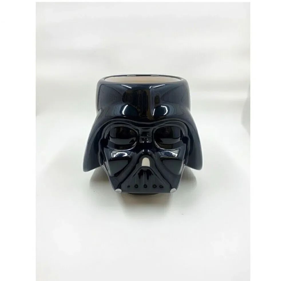 Star Wars Darth Vader Ceramic Mug Black Gloss Helmet Coffee Cup Collectible